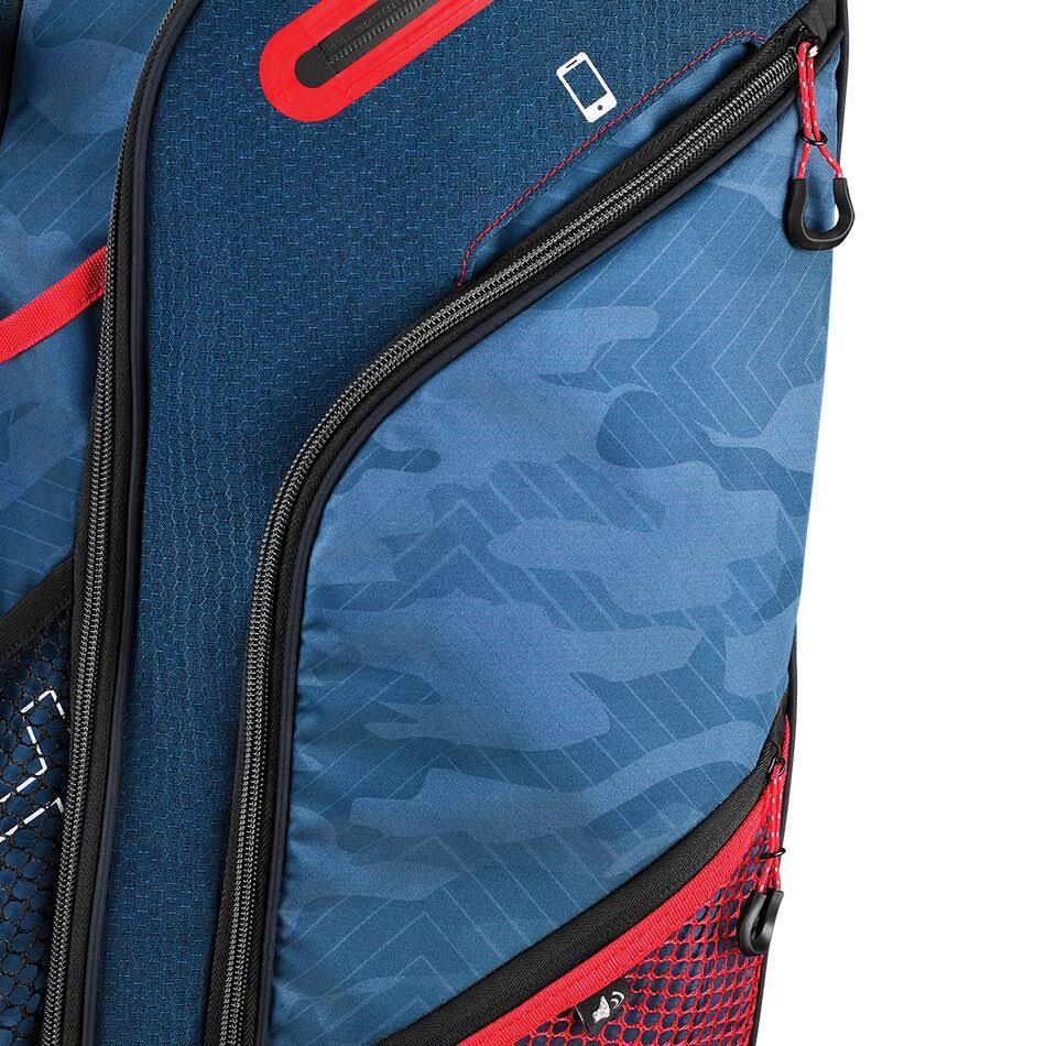 Callaway Fusion 14 Golf Stand Bag Navy CAMO-RED