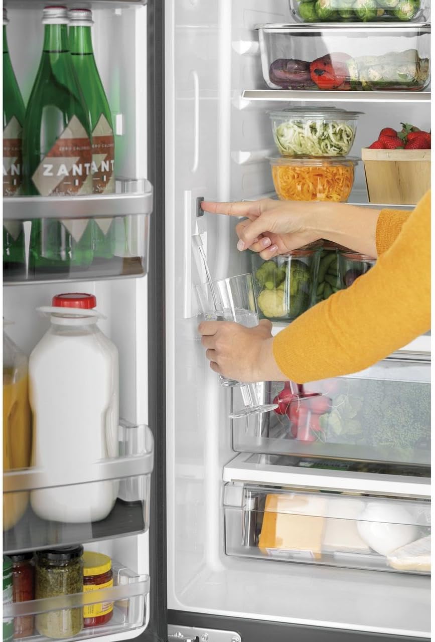 Cafe CWE19SP2NS1 18.6 cu. ft. French Door Refrigerator in Stainless Steel, Counter Depth and ENERGY STAR