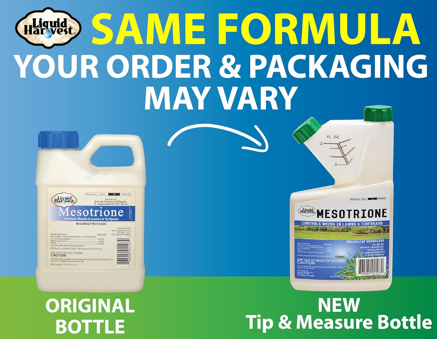 Mesotrione - 16 Ounces - (Compare to Tenacity) - Turf Herbicide