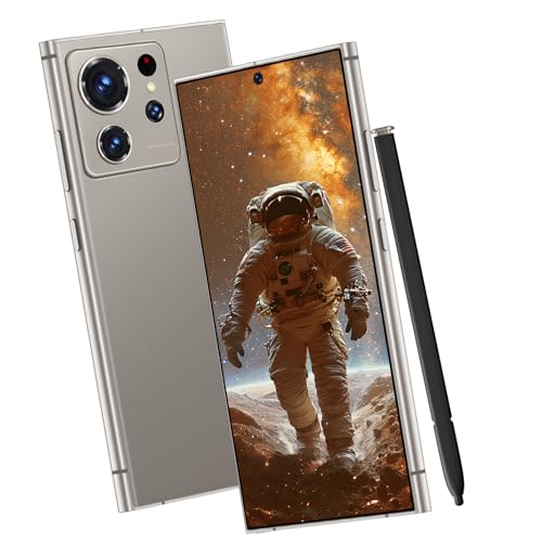 S24 Ultra Unlocked Cell Phones Smartphone with Built-in Pen 8+256GB Android 13 Phones 6.8" HD Screen Dual SIM 108MP+48MP Camera 6800 mAh (Green)