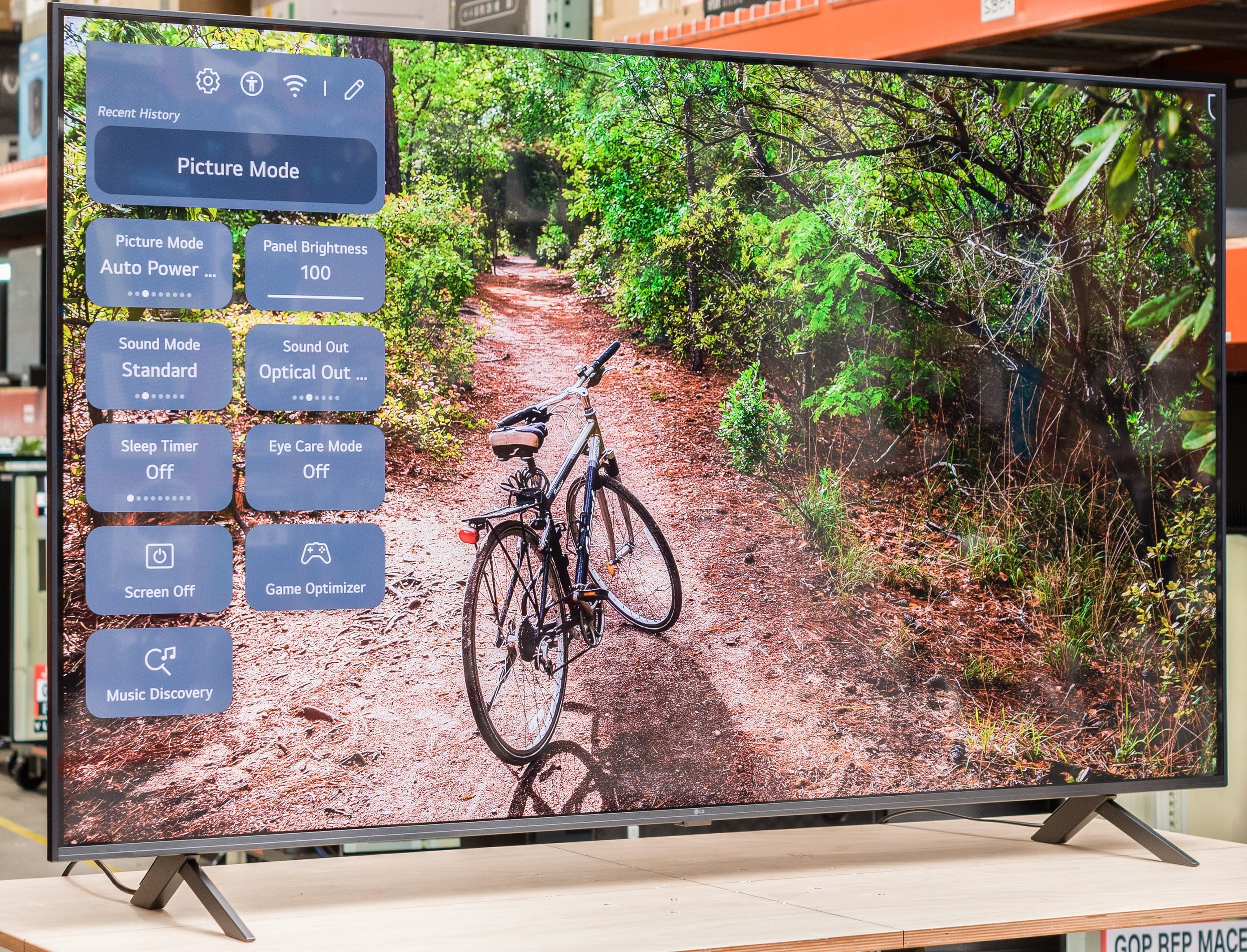 Restored LG 50" Class 4K UHD 2160P webOS Smart TV with HDR UR9000 Series (50UR9000PUA) (Refurbished)