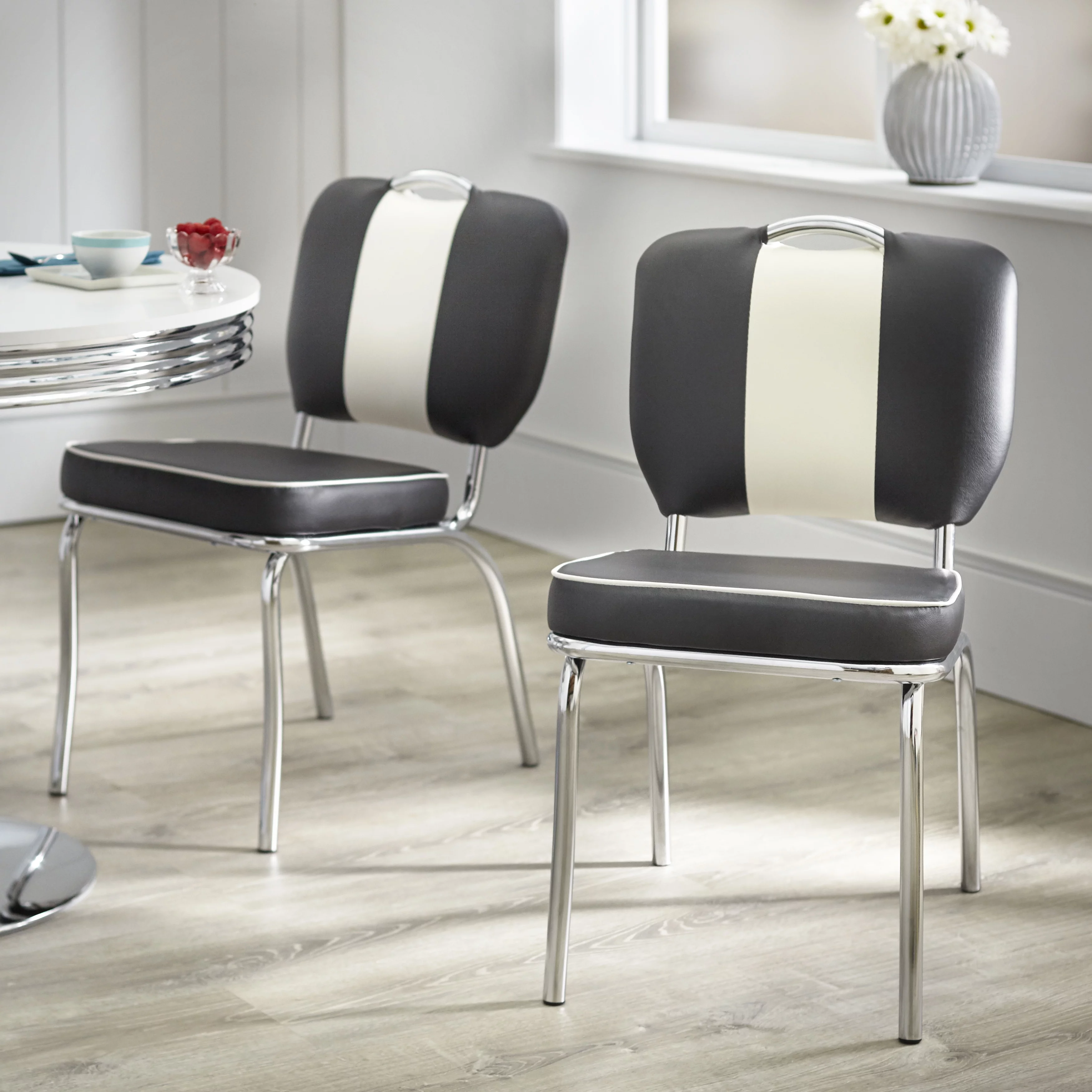 Raleigh Retro Dining Chair, Multiple Colors
