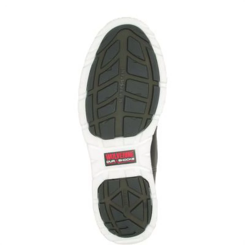 Wolverine I-90 DuraShocks Moc-Toe CarbonMAX 6" Work Boot Men Black/White - Curated Treasures Market