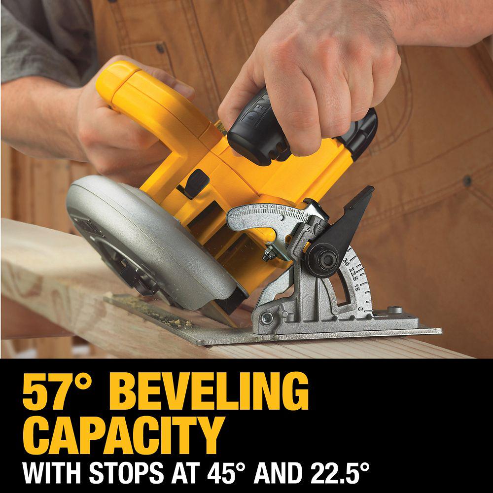 DeWALT DWE575 15A Corded 7-1/4 in. Lightweight Circular Saw