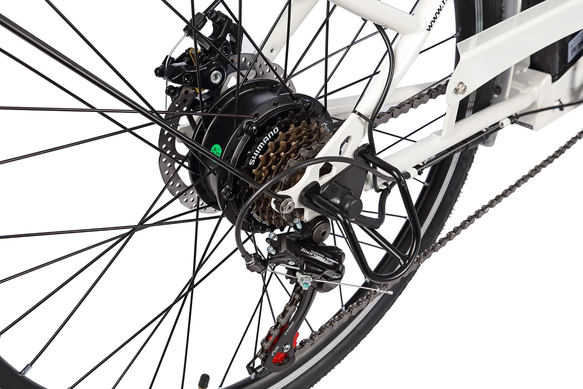 Narrak 350W 36V 10Ah 26" Step-Thru Electric Bicycle City E-Bike Mountain Bikes Up to 30 Miles Removable Battery