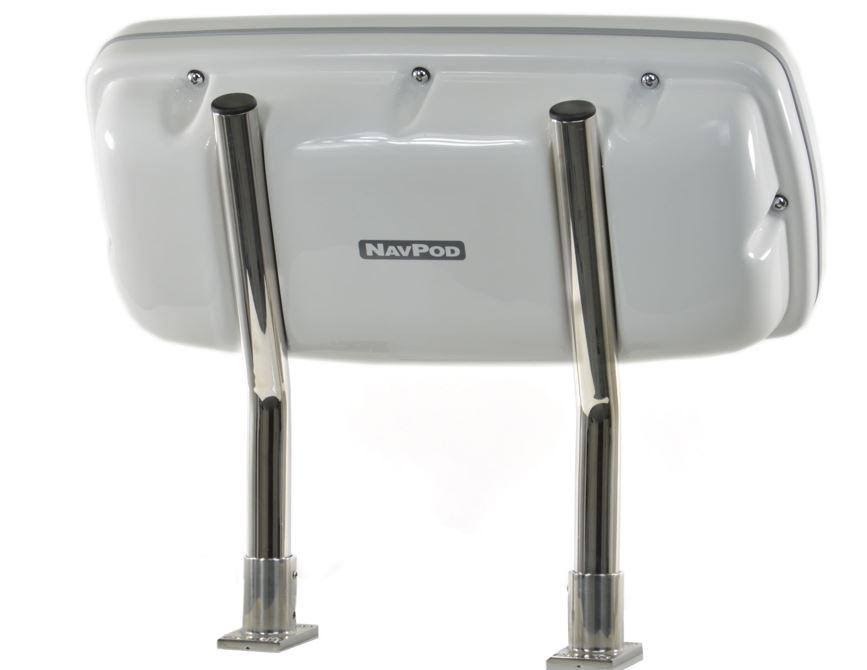NavPod GP1600-13 SystemPod Pre-Cut f-Simrad GO7-Bu0026G Vulcan 7 u0026 2 Instruments f-9.5x22 Wide Guard