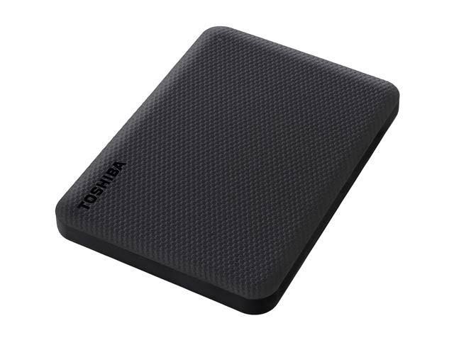 Toshiba Canvio Advance Portable External Hard Drive, 1TB, Black