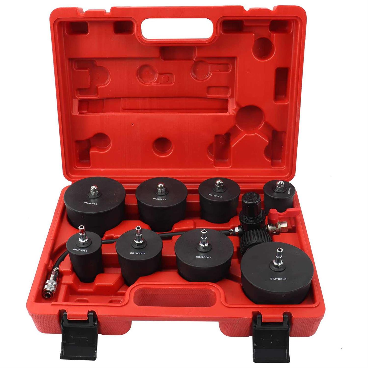 BILITOOLS 9-Piece Turbo System Leakage Tester Set Turbocharger Turbo Boost Leak Tester 1-3/8 - Shop Hardware Tools Online Store