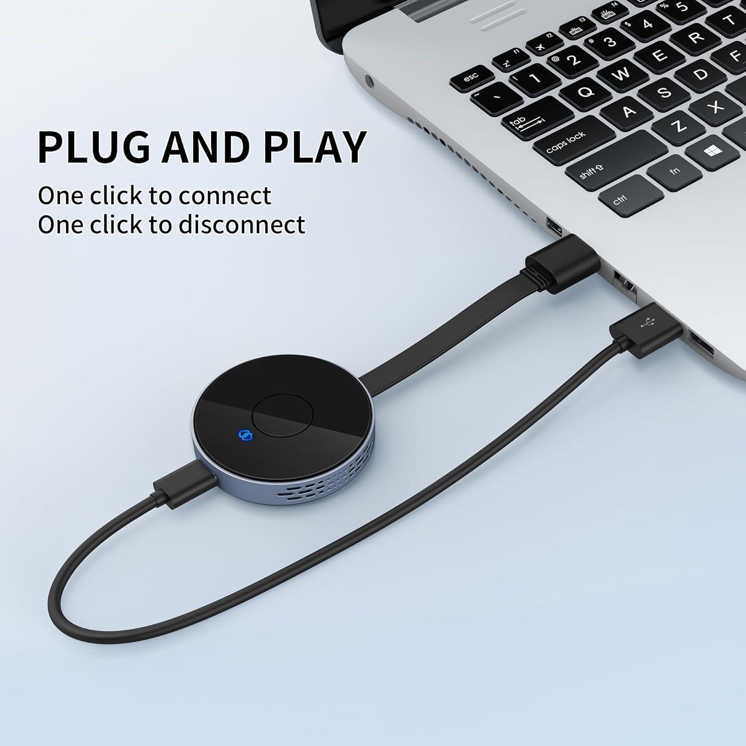 Wireless HDMI Transmitter and Receiver with Wireless HDMI Converter Dongle Adapter