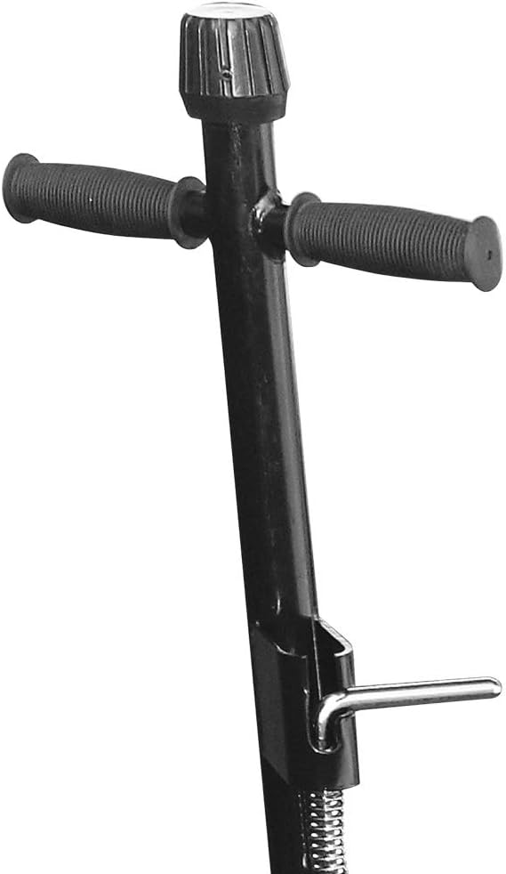 BIG RED T80501 Torin Hydraulic Heavy Duty Long Frame Service/Floor Jack with Foot Pedal, 5 Ton (10,000 lb) Capacity, Red