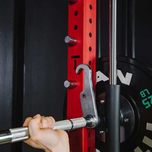 Titan Fitness X-3 Series 80" Smith Machine Power Rack Attachment, 500 LB Capacity, Comes with Smith Olympic Bar, Guide Rods, Safety Catches