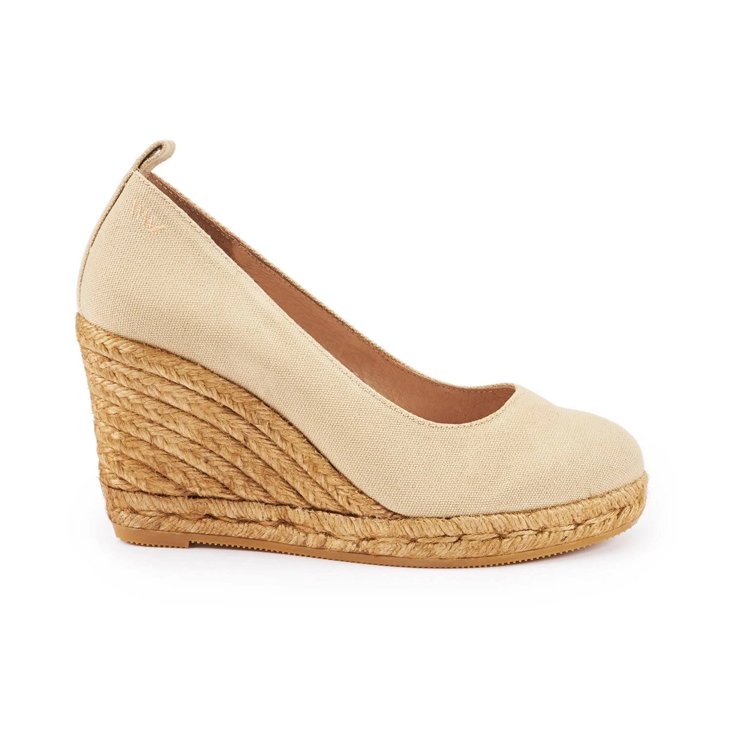 Marquesa Espadrille Wedge Pumps for Women by Viscata 5 US (35EU) / Beige
