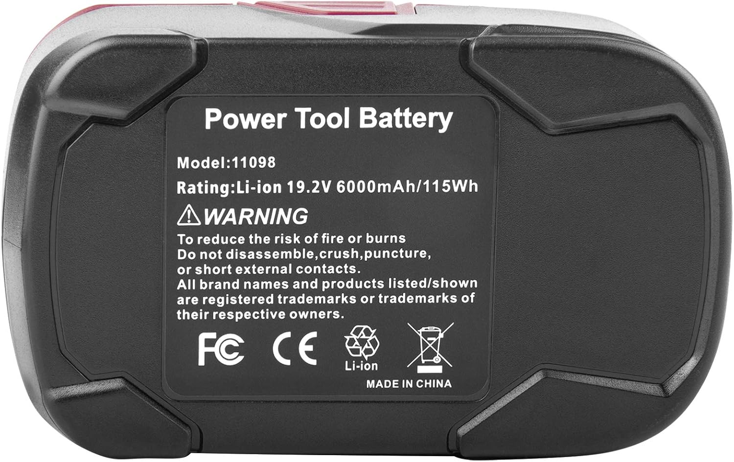 ARyee 2Pack 6.0Ah 19.2 Volt Lithium Ion Battery Replacement for Craftsman DieHard C3 XCP 130279005 11375 1323903 130211004 11045 315.113753