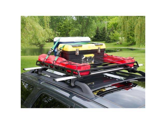 Apex Rb-7206 Slim Low-Profile Car Roof Rack Camping Cargo Basket