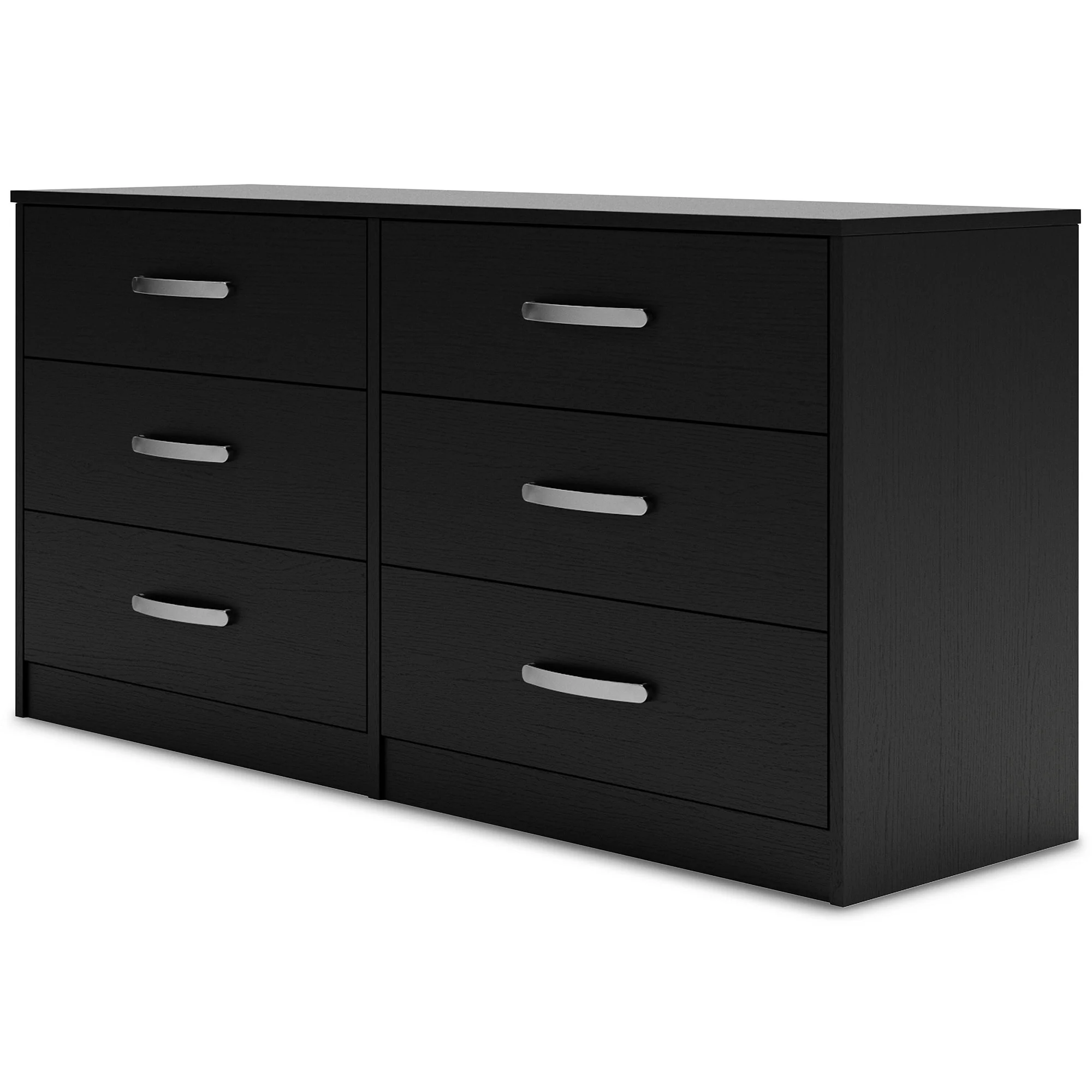 Signature Design by Ashley Casual Finch 6 Drawer Dresser, Black
