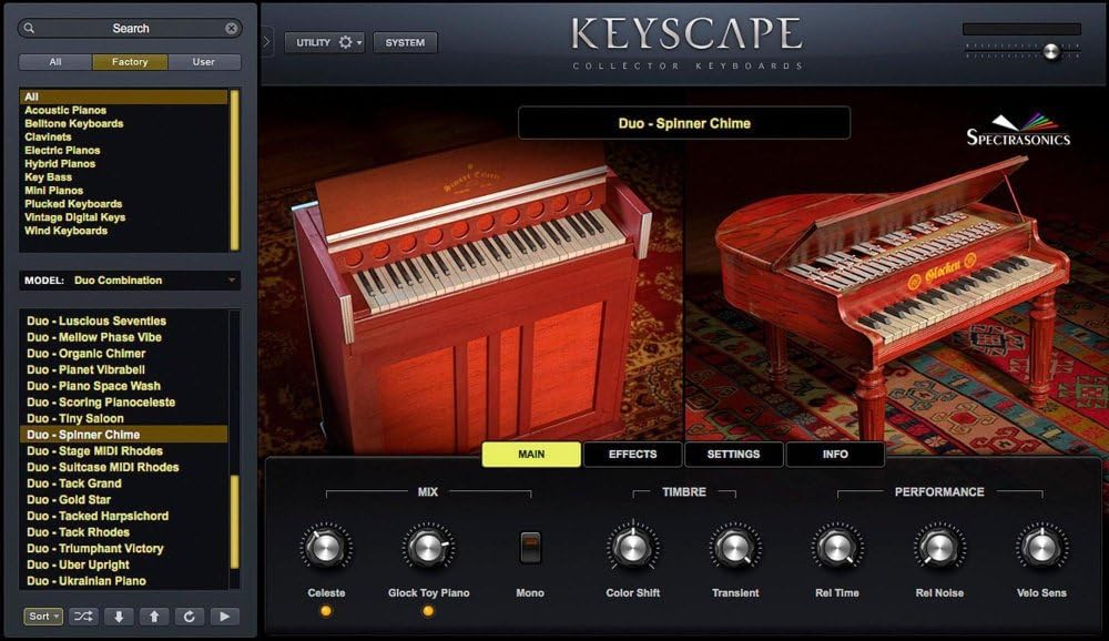 Spectrasonics Keyscape Virtual Keyboard Collection