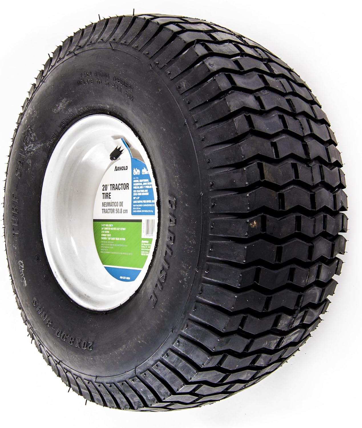 Arnold 20-Inch x 8-Inch Replacement Tractor Tire
