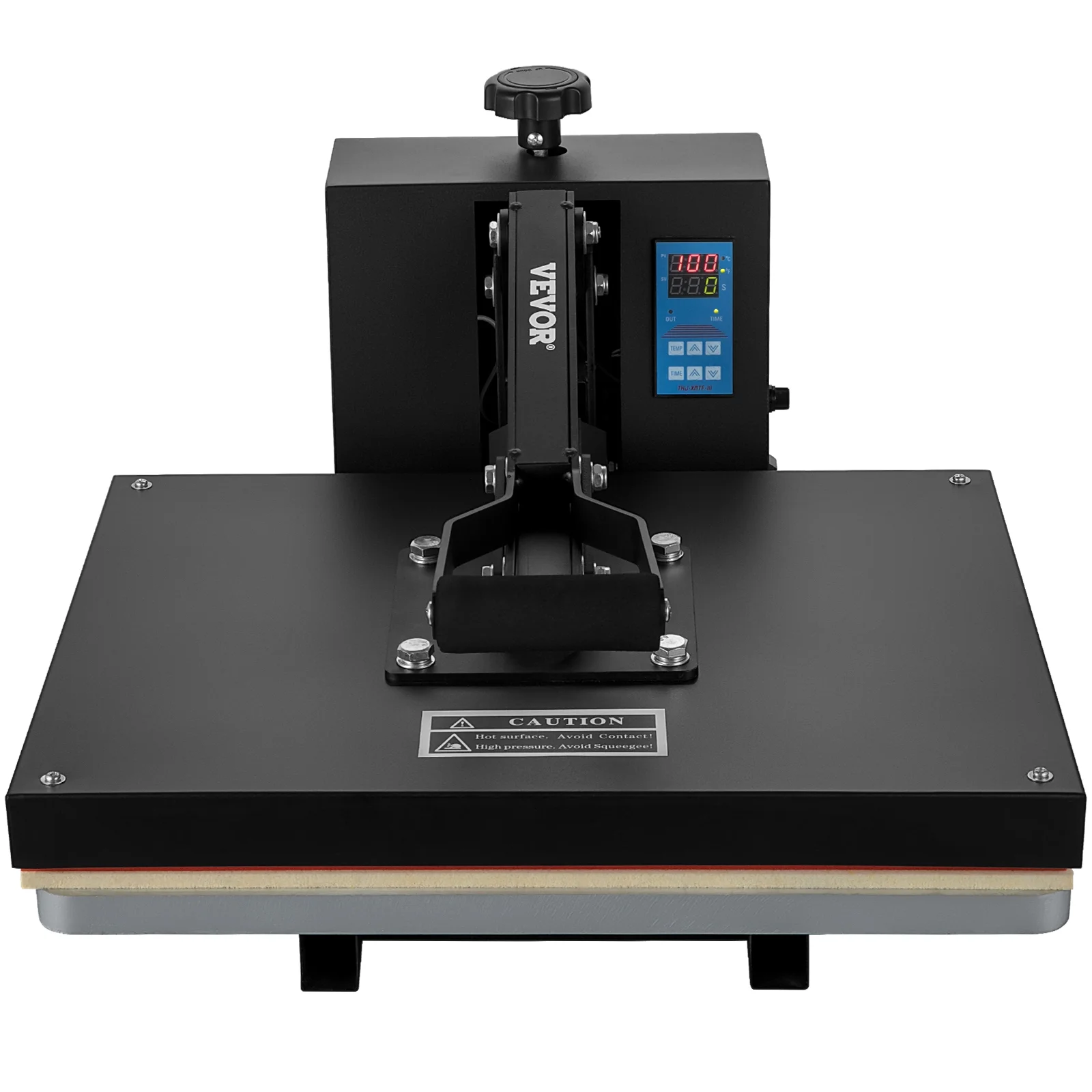 BENTISM Heat Press Machine, 16" x 20" Clamshell Sublimation Transfer Printer Teflon Coated, 1700W Digital Precise Heat Control