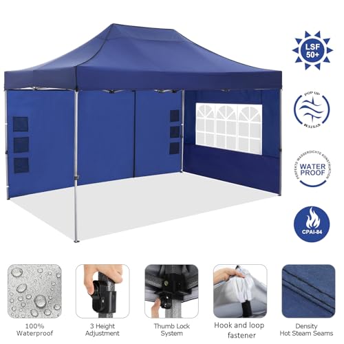 COBIZI 13x26 Pop Up Tent 13x26 Canopy with Sidewalls Heavy Duty Canopy Party Tent for Parties