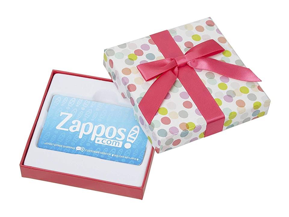 Zappos Gift Cards Gift Card - Dot Box Gift Cards Gifts 250 : One Size