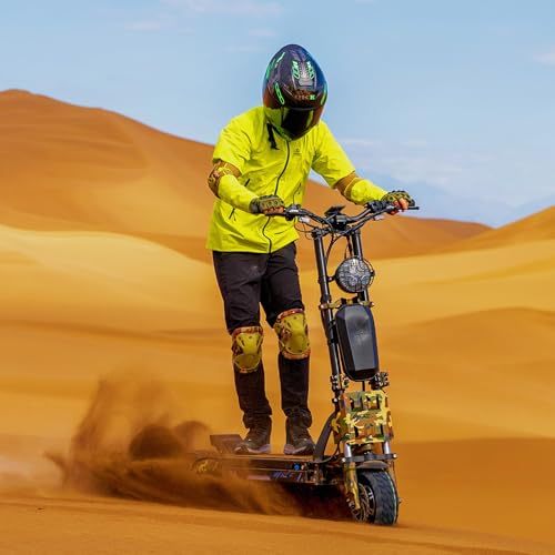 Mars 11 GTR Electric Scooter for Adults,72V 45AH Battery, 2000w*2 Dual Motors Electric Scooter,Up to 69mph - Radiant Selections
