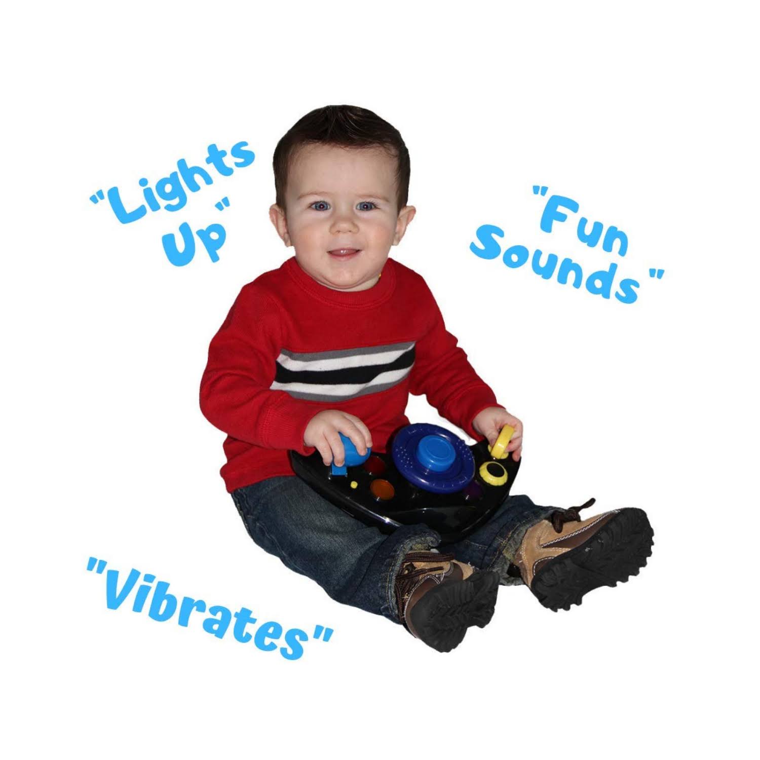 KidsEmbrace Batman Baby Activity Walker DC Comics Car Music and Lights Blue