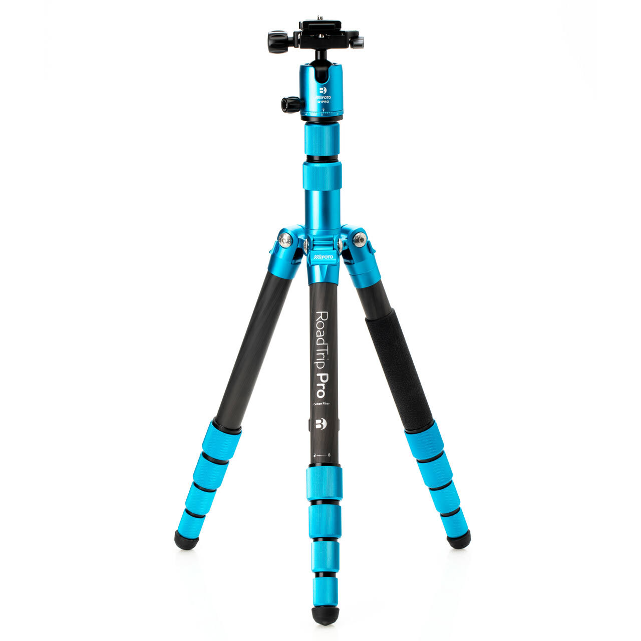 MeFOTO Roadtrip Pro Carbon Fiber Series 1 Travel Tripod (Pacific Blue)