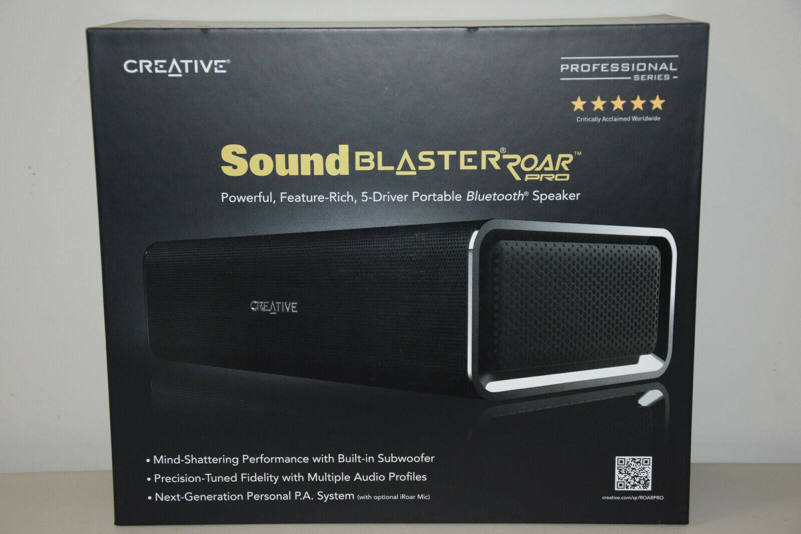 Creative Labs Sound Blaster Roar Pro Bluetooth Wireless Speaker