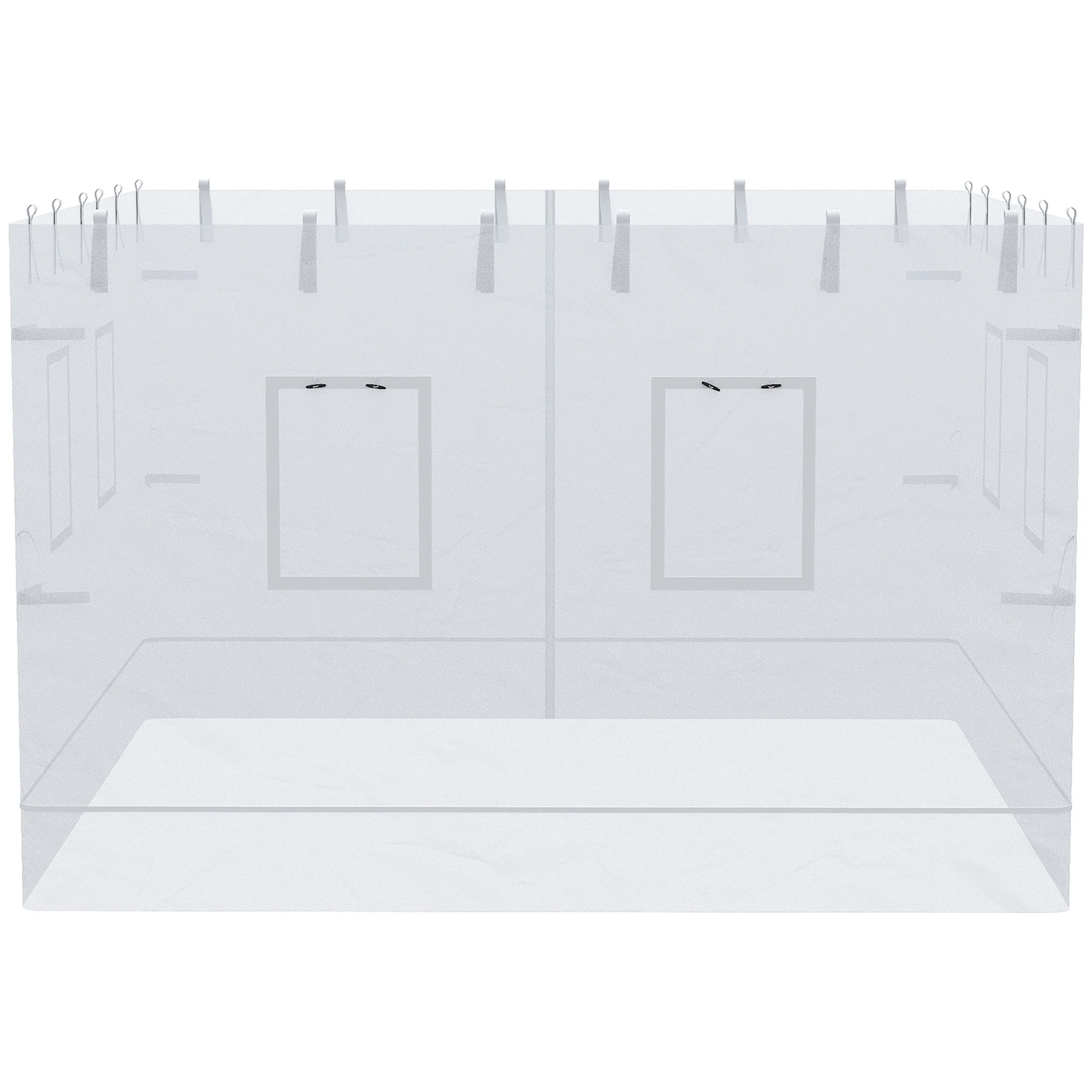 Set of 4 Mesh Screen Sidewalls - Upgrade Outdoor Events