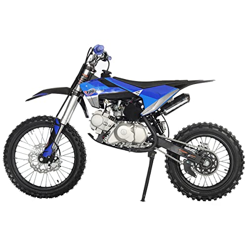 X-PRO X17 125cc Automatic Transmission Dirt Bike with Electric Start, Big 17"/14" Tires!