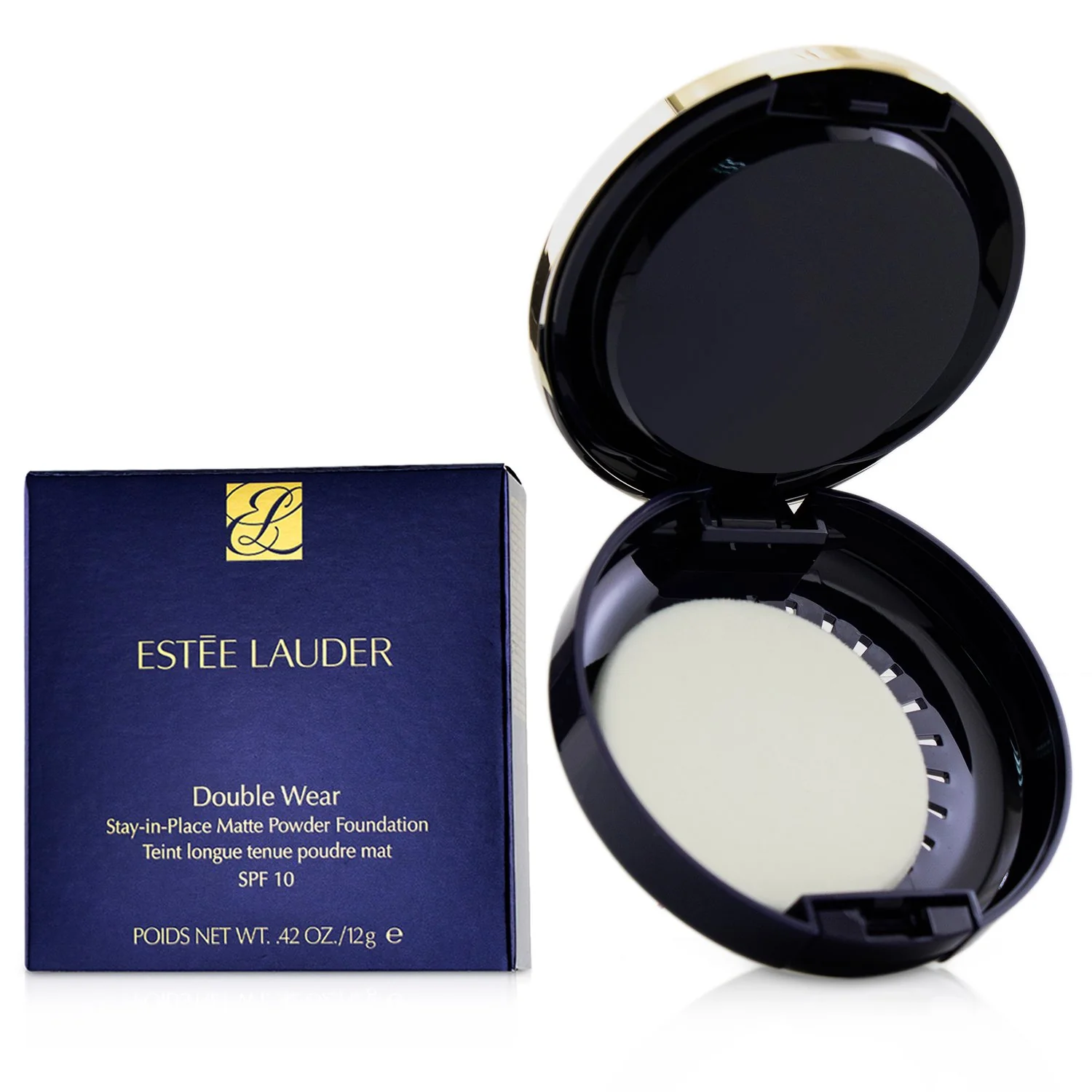 Estee Lauder Double Wear Stay In Place Matte Powder Foundation SPF 10 - # 3W1 Tawny  12g/0.42oz