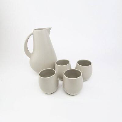 AllModern Borgen Regular Goblet 5 Piece Pitcher Set Color: Pita