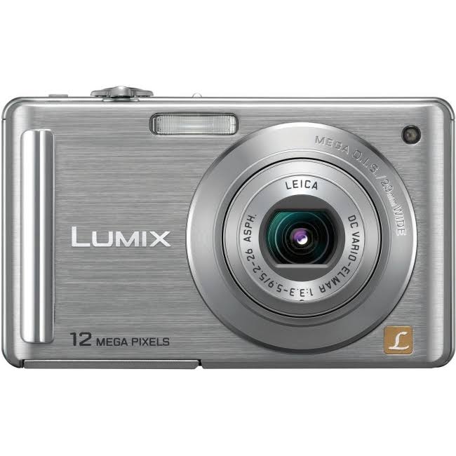 Panasonic Lumix DMC-FS25S 12.1 MP Compact Digital Camera - Silver