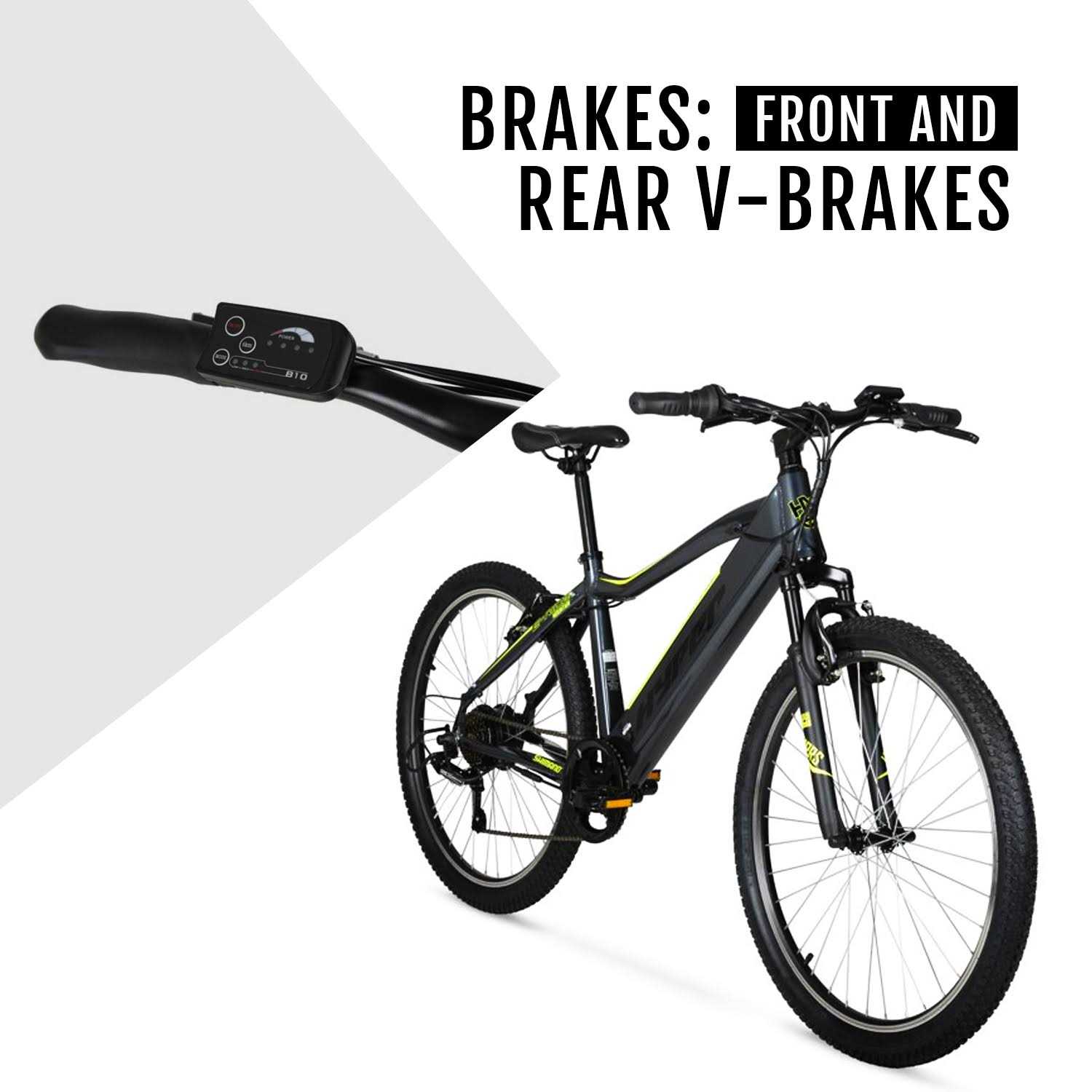 Hyper Bicycles E-Ride Electric Pedal Assist Mountain Bike - Sports Supplies Online Store