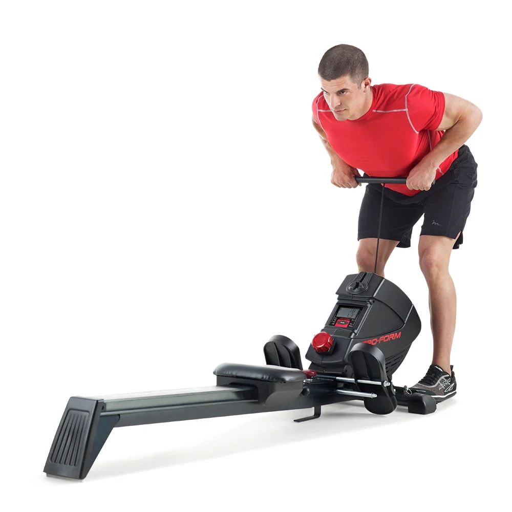 ProForm 440R Folding Rower with 8 Resistance Levels, 250 Lb. Weight Limit