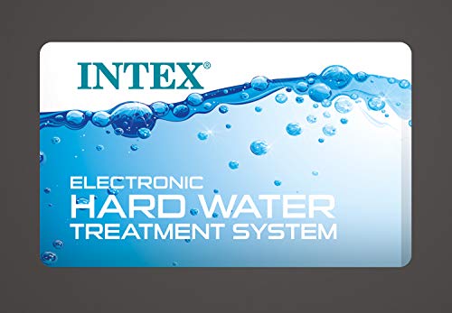 INTEX 28425EH PureSpa Bubble Massage Spa Set Outdoor Inflatable Portable Hot Tub, Includes Energy Efficient Spa Cover, Saltwater System Ready