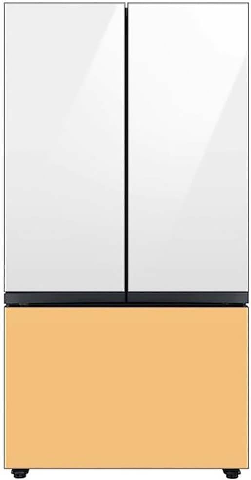 SAMSUNG Bespoke 3-Door French Door Refrigerator Panel - Bottom Panel - Sunrise Yellow Glass