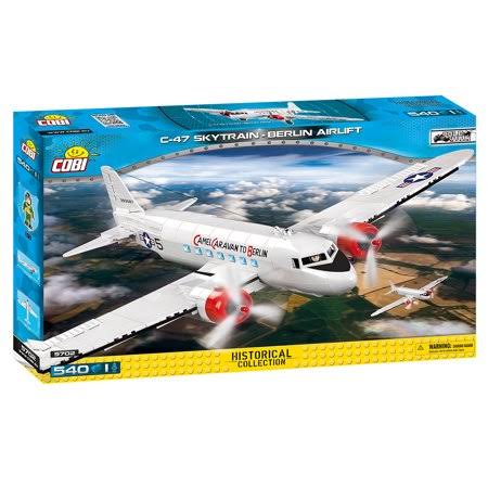 Cobi Historical Collection C-47 Skytrain - Berlin AirLift Multicolor
