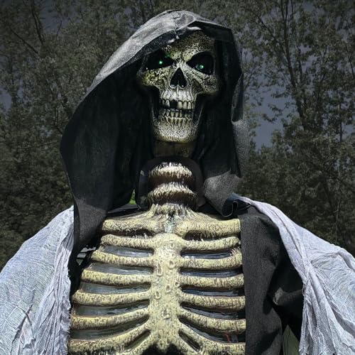 Haunted Hill Farm Motion-Activated 7.5-Ft. Tall Smoldering Ghoul