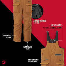 Striker Ice Trekker Bib - Black - S