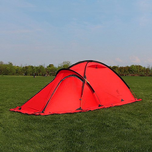 Geertop Portable 2 Person 4 Season Tent Waterproof Backpacking Tent Double Layer All Weather for Camping Hiking Travel Climbing Mountaineering