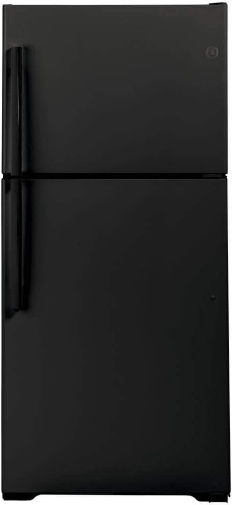 GE GTS22KGNRBB 33" Top Freezer Refrigerator with 21.93 cu. ft. Capacity, LED Lighting