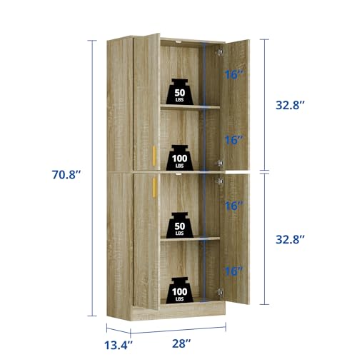 Cozy Castle Kitchen Pantry Cabinet