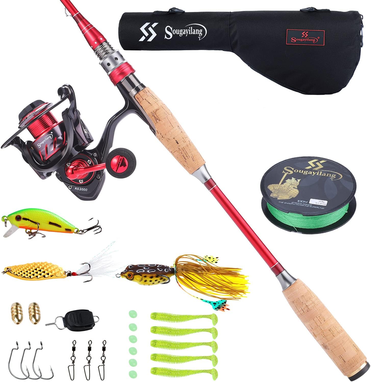 Sougayilang Fishing Baitcaster Combos