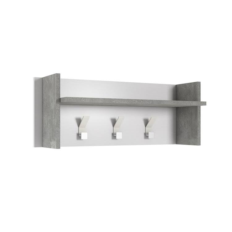 Casabianca Home Bel Air Light Gray Coat Rack