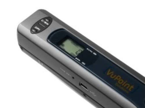 Vupoint PDS-ST415-VPS Magic Wand Portable Scanner (900 dpi Version) - Black