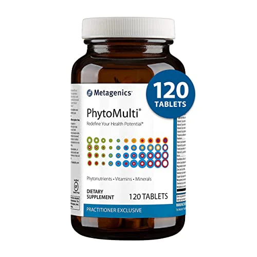 Metagenics PhytoMulti Without Iron - Daily Multivitamin Supplement with Phytonutrients, Vitamins and Minerals for Multidimensional Health Support