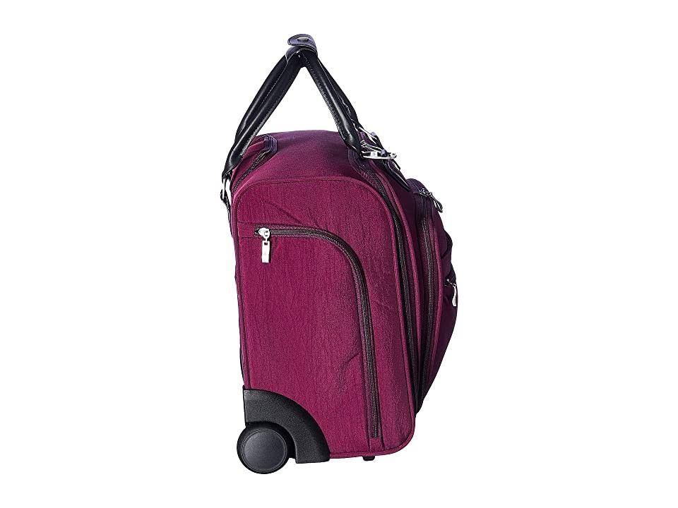 Baggallini 2 Wheel Under Seater Carry-On - Eggplant