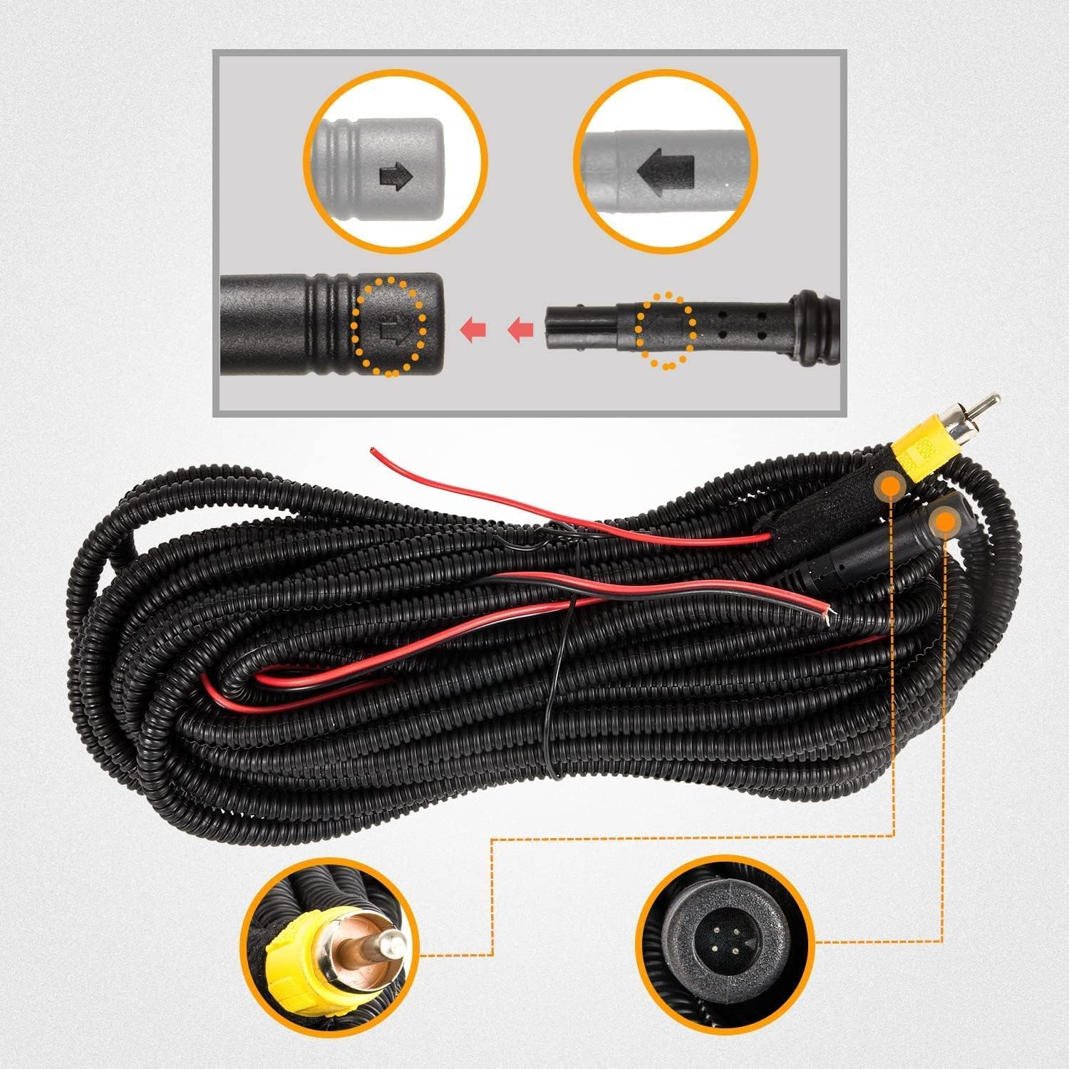 Wztepeng Tailgate Handle Rear View Backup Camera Compatible with 2005-2015 Toyota Tacoma Pack of 2