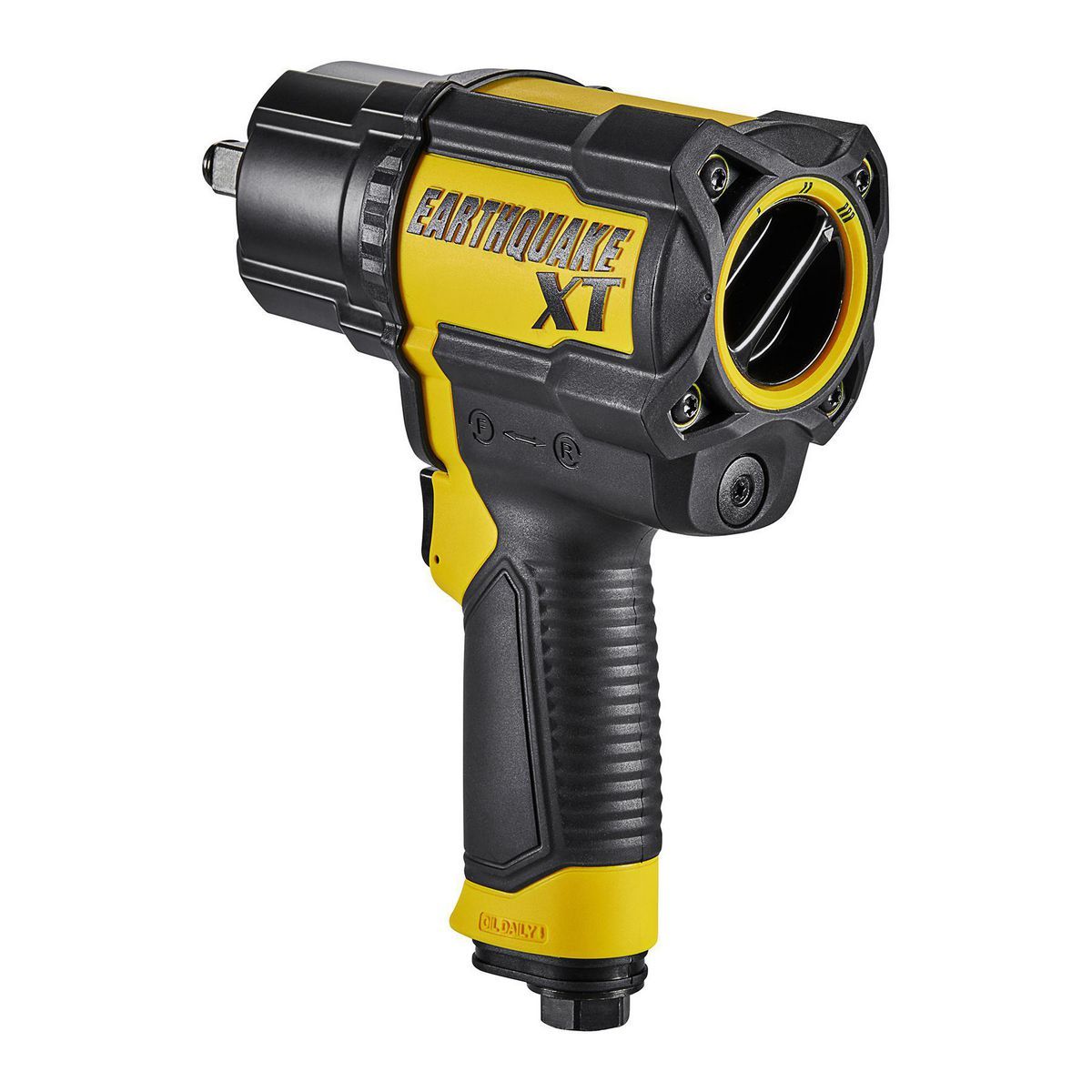 EARTHQUAKE XT 1/2 in. Composite Air Impact Wrench, Twin Hammer, 1200 ft-lbs, Purple